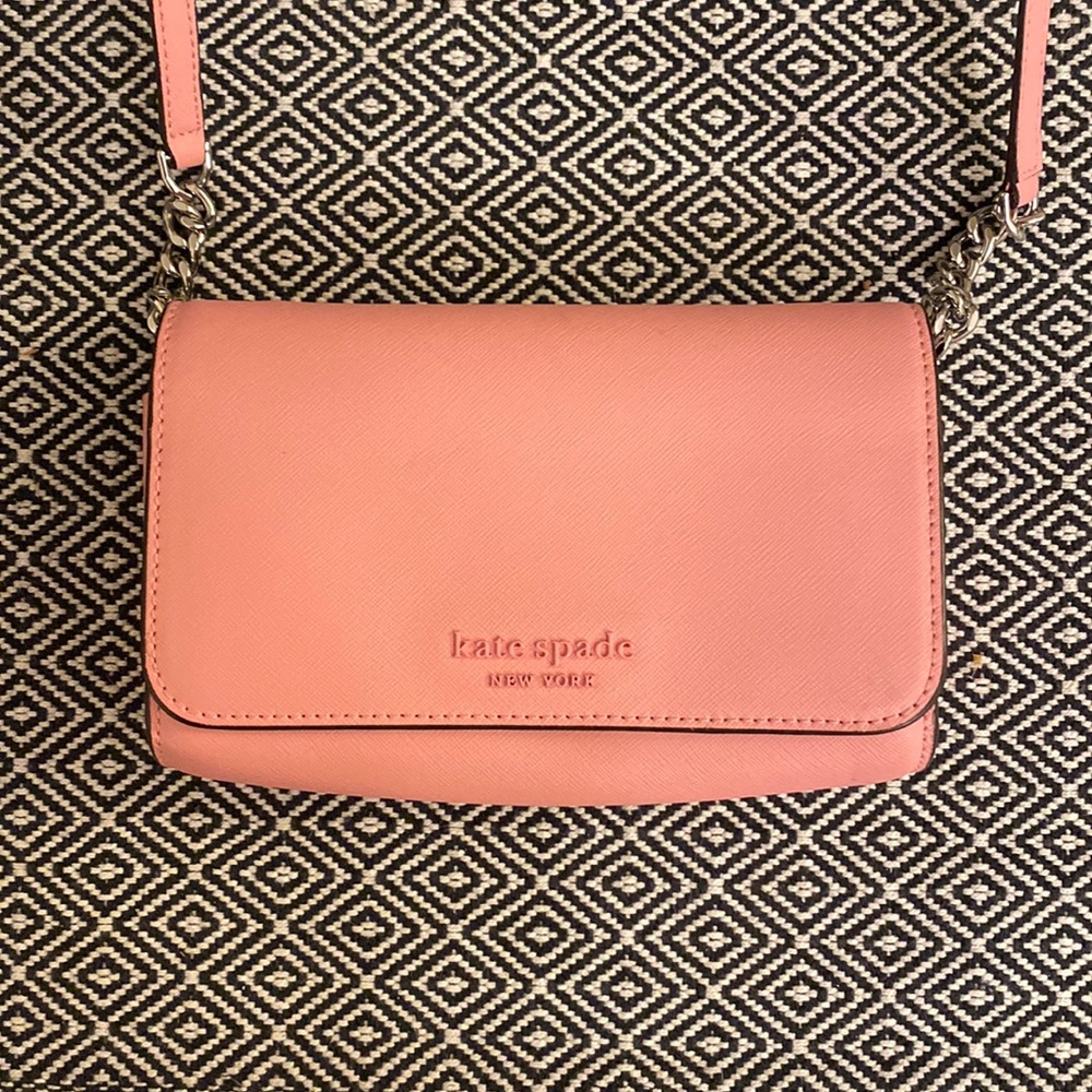 Kate Spade Crossbody Bag. Light pink